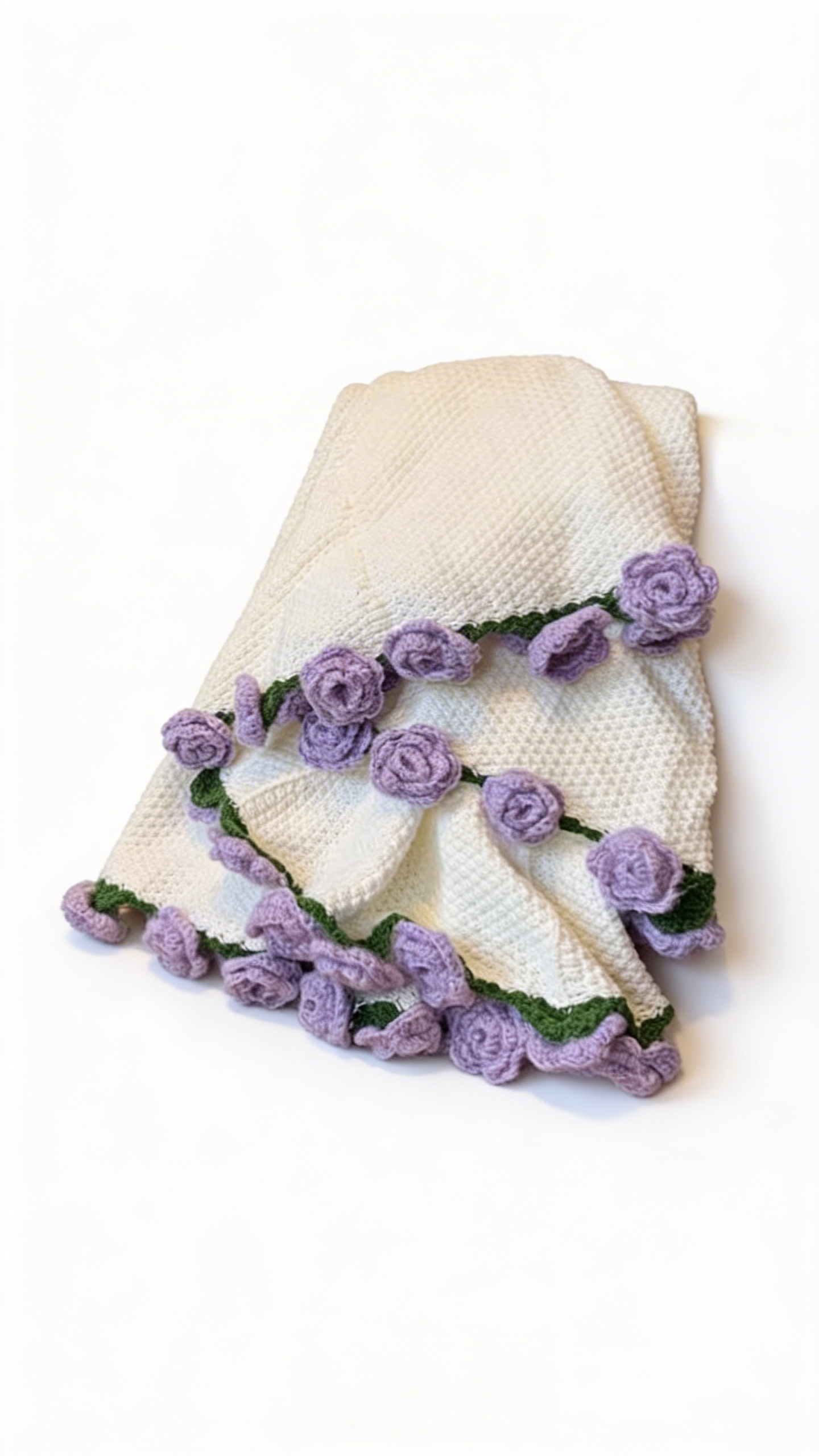 LovableThreads - Crotchet Flower Blanket